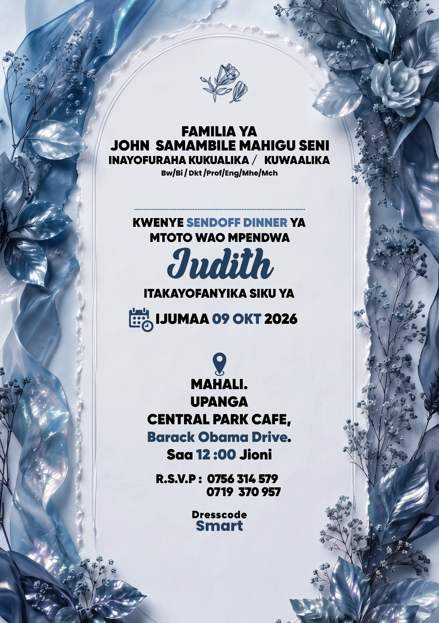 JudithSendOffDinner